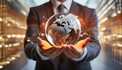 global in hand,network business and internet