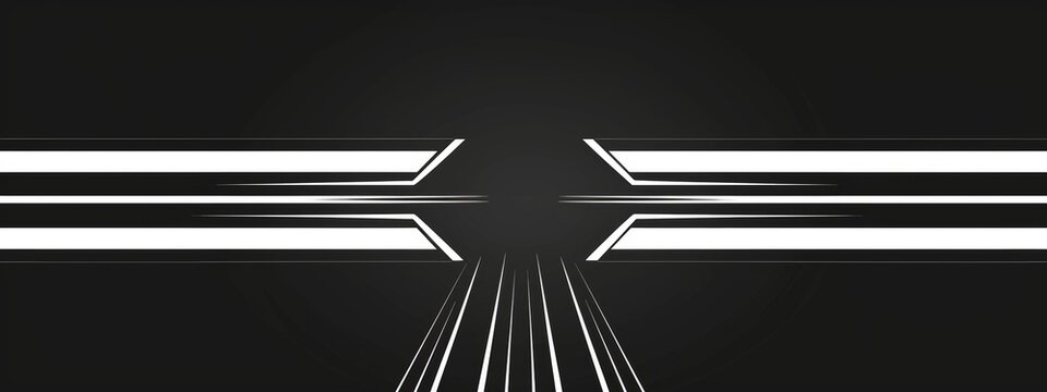 Two parallel lines background.