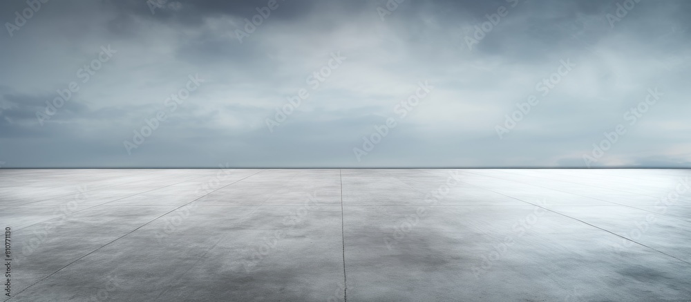Poster Decorated copy space image featuring a background pattern with concrete floor or cement road texture