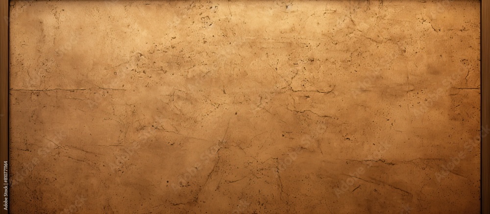 Leinwandbilder a cork board with a wooden frame providing space to display items such as memos photos or notes. cre