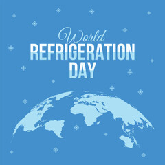 World Refrigeration Day vector design template. cold ice icon. ice flower evctor eps 10.