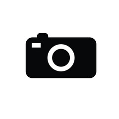 camera symbol mirrorless or DSLR camera photo icon