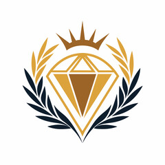 Jewelry Brand Logo, simple clean logo, Creative Logo Icon,  2d style, vector logo icon, vector illustration logo