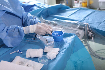 Surgery on blood vessels. Endovascular surgery. Surgical interventions on blood vessels. Prevention...