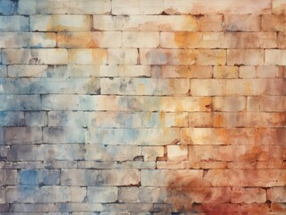 Old brick wall texture. Abstract background