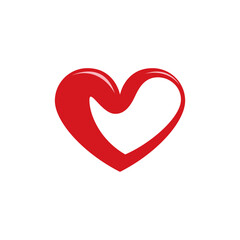 Love logo vector illustration