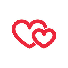 Love logo vector illustration