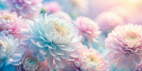 Tranquil Pastel Colors Background: Soft Hues Blend Seamlessly for a Serene Atmosphere