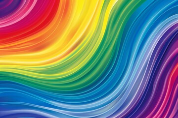 Obraz premium Vibrant rainbow abstract background