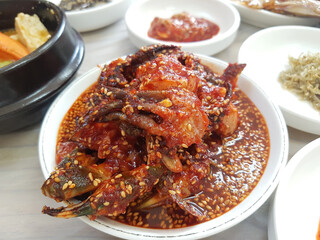 양념 돌게장