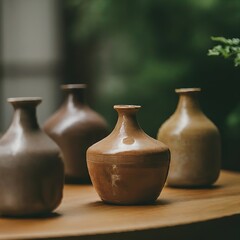 ceramic vase in the kitchen