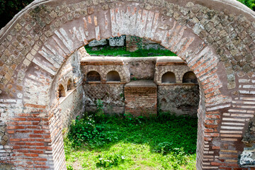 Roman architechture Ostio Antica
