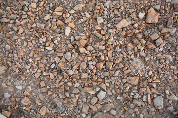 Background of natural stones and clay