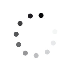 Loading icon, isolated on white artboard.