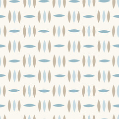 Fototapeta premium Seamless hand drawn pattern. Abstract background with hand drawn doodle shapes.