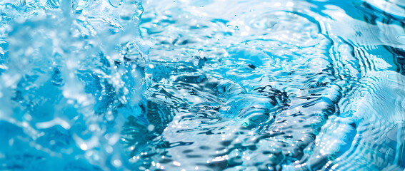 clean water background
