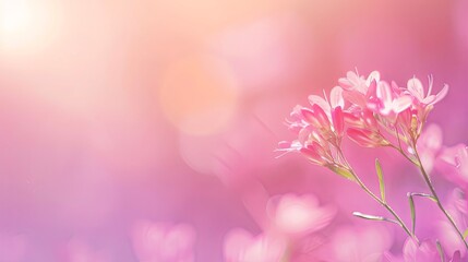 Abstract pink violet blurred defocused with soft pink gradient color background 