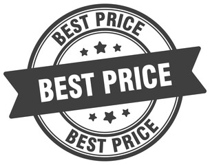 best price stamp. best price label on transparent background. round sign