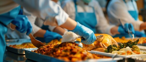 An example of small business philanthropy is a restaurant that prepares and provides free food and feeds the local community for Thanksgiving Day or Memorial Service, with volunteers delivering meals