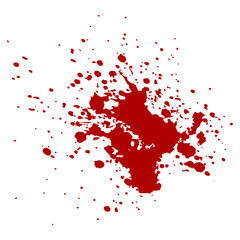 Blood Splatter Splash Stain Illustration