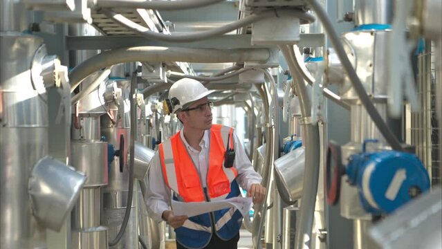 Engineers inspect the completed air conditioning and water systems to continue verifying their functionality.