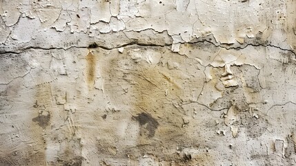 Fototapeta premium Peeling and Cracked Plaster Wall Texture Background