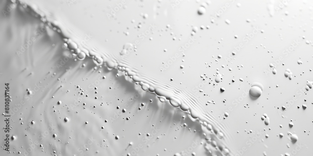 Canvas Prints Close up of water droplets on a surface, suitable for various design projects