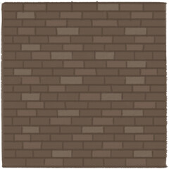 Obraz premium Brown brick wall texture picture.