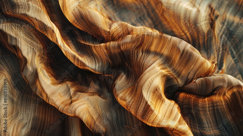 Poster Detailed view of a fabric pattern, suitable for textile design projects