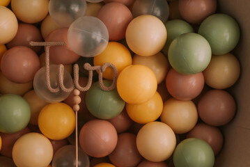 Birthday decorations for 2-year old child