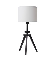 Modern elegant lamp isolated on white background