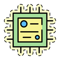 Processor Sticker Style