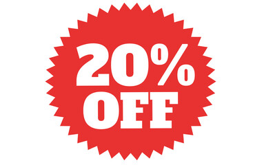 20% Off symbol