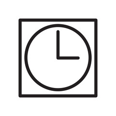 O'clock Line Icon