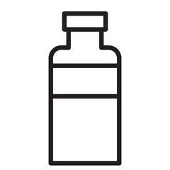 Bottle Line Icon
