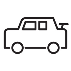 Car Line Icon