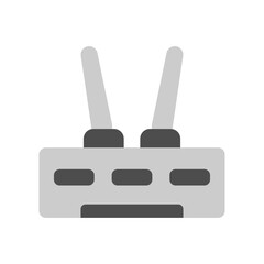 Obraz premium Wifi Router Dual Tone Classic