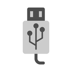 USB Cable Connector Dual Tone Classic