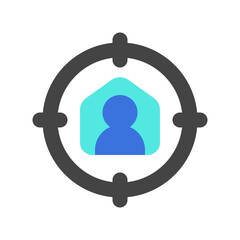 Editable remote work, headhunting, hiring vector icon. Remote work, job, profession, freelance. Part of a big icon set family. Perfect for web and app interfaces, presentations, infographics, etc