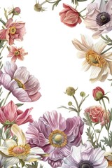 Beautiful bouquet of flowers, perfect for floral design projects
