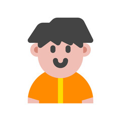 Editable employee avatar vector icon. User, profile, identity, persona. Part of a big icon set family. Perfect for web and app interfaces, presentations, infographics, etc