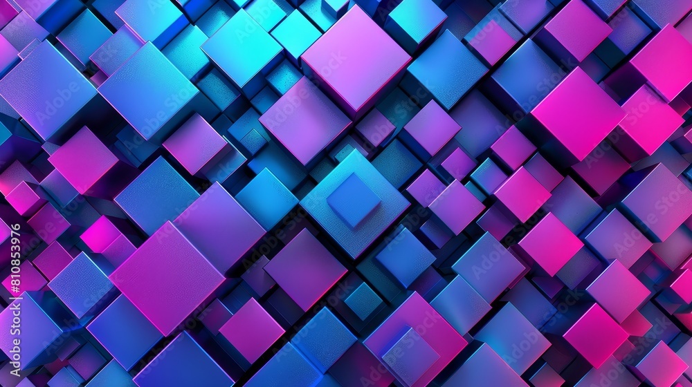 Poster background with abstract modern squares. the template is ready for you to enter your text.