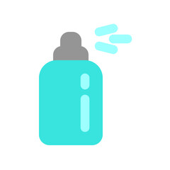 Editable spray perfume vector icon. Barbershop, lifestyle, grooming. Part of a big icon set family. Perfect for web and app interfaces, presentations, infographics, etc