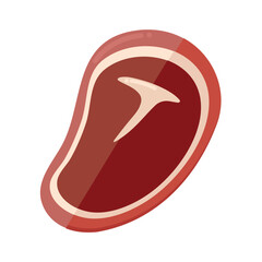Tbone steak icon clipart avatar logotype isolated vector illustration