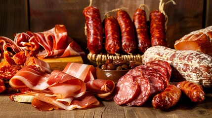 Exceptional Iberian cured meat of superb caliber.