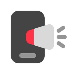 Editable mobile marketing vector icon. SEO, marketing, business. Part of a big icon set family. Perfect for web and app interfaces, presentations, infographics, etc