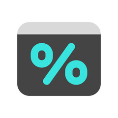 Editable online discount, sale vector icon. SEO, marketing, business. Part of a big icon set family. Perfect for web and app interfaces, presentations, infographics, etc