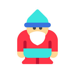 Editable gnome vector icon. Gardening, lanscaping, decoration. Part of a big icon set family. Perfect for web and app interfaces, presentations, infographics, etc