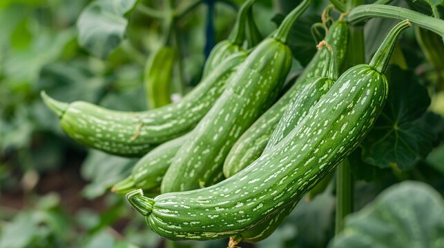 The serpent squash is a well-known ingredient in the dishes of southern and southeastern regions of Asia.