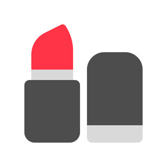 Editable lipstick vector icon. Cosmetics, makeup, skincare, beauty. Part of a big icon set family. Perfect for web and app interfaces, presentations, infographics, etc